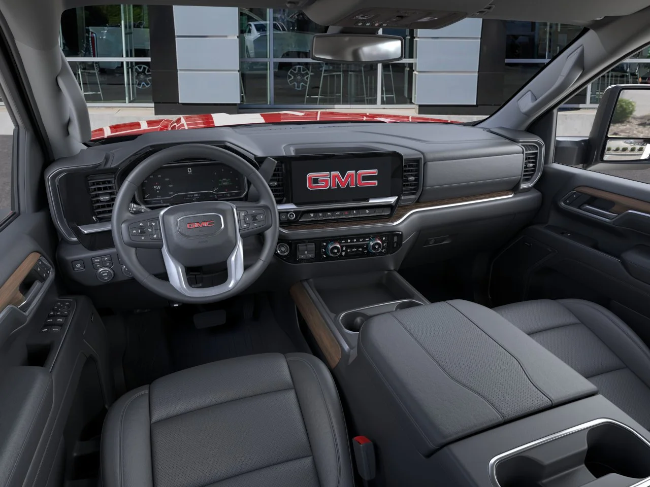 New 2026 Volcanic Red Tintcoat GMC SLT image 9