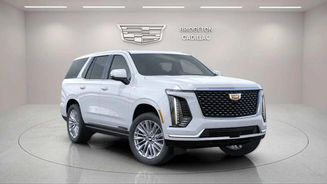 New 2026 Vibrant White Tricoat Cadillac Luxury image 1