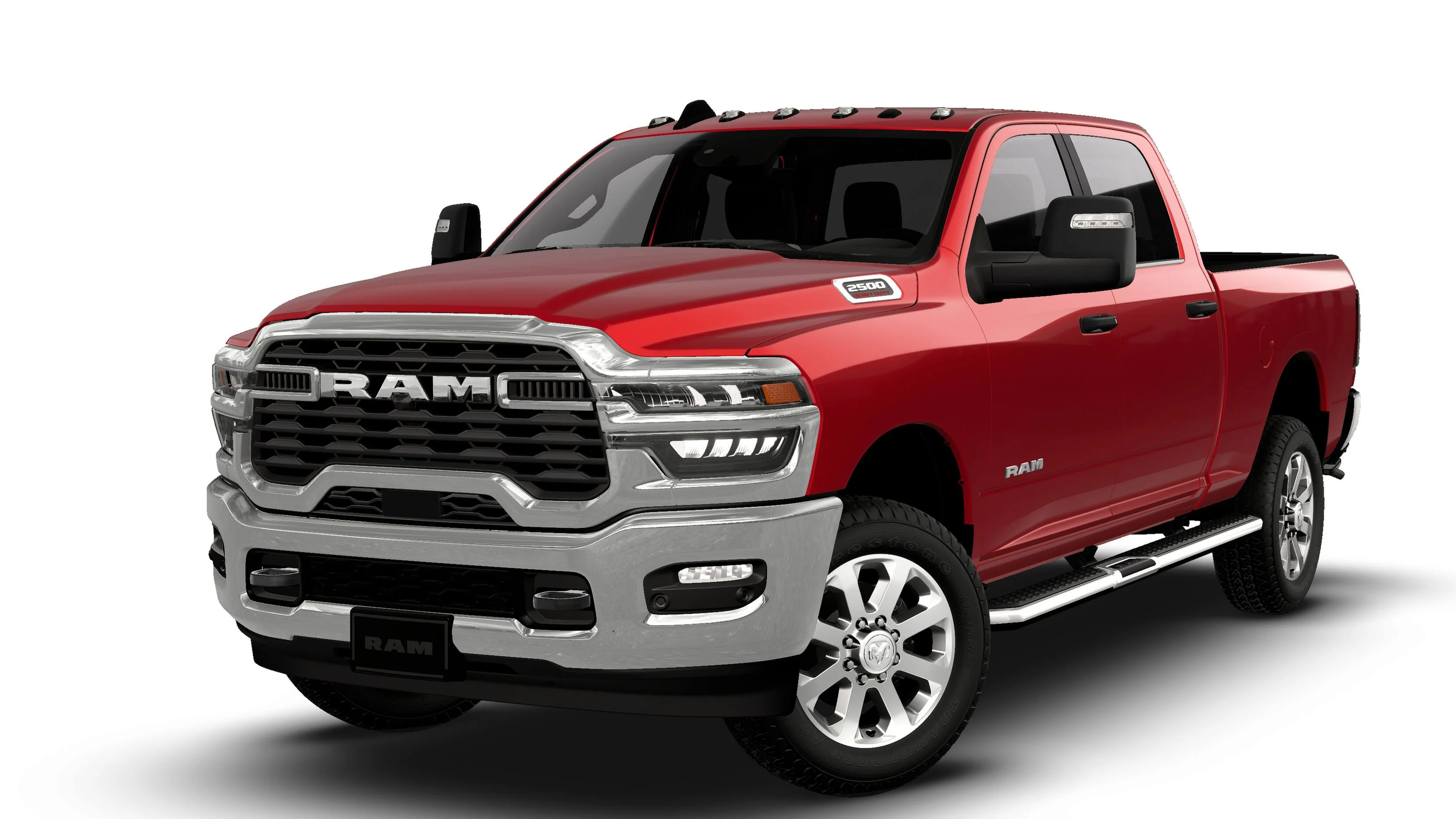 New 2026 Molten Red Pearl-Coat Exterior Paint RAM LONE STAR image 13