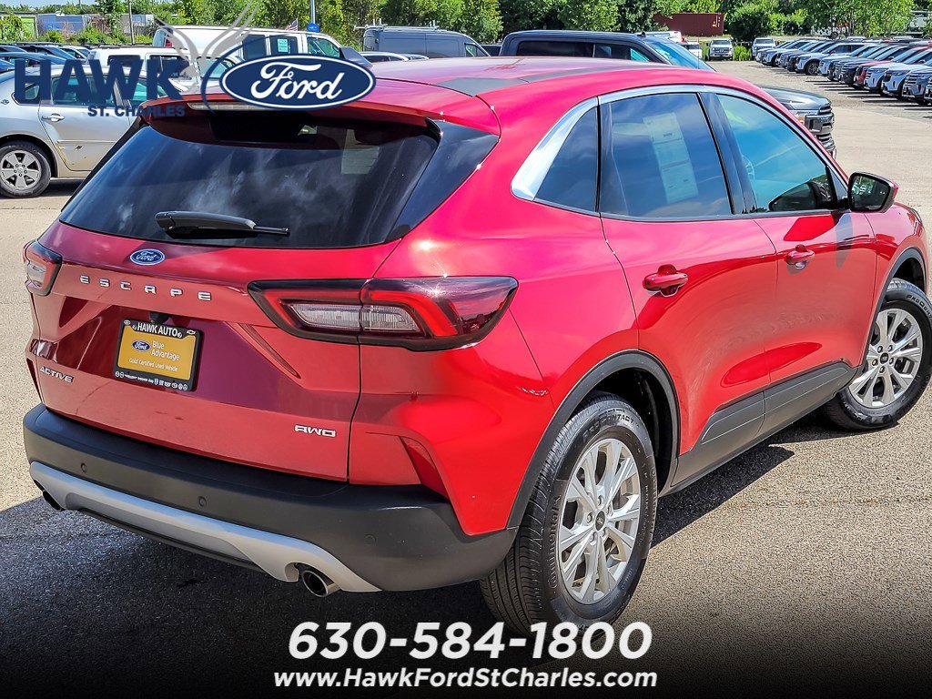 Used 2023 Red Metallic Ford Active image 7