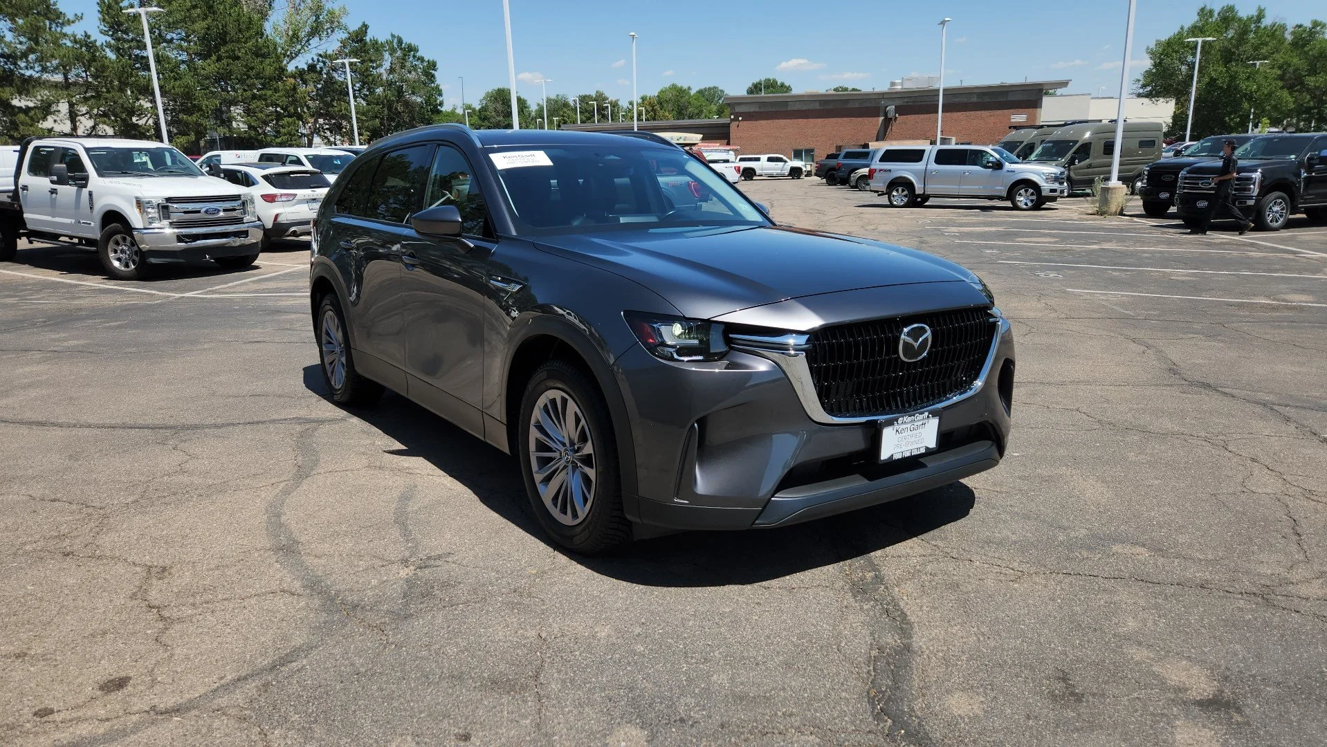 Used 2024 Machine Gray Metallic Mazda Preferred image 10