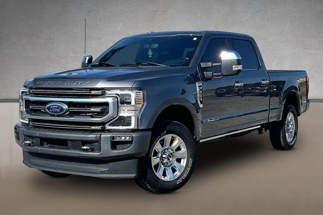Used 2021 Carbonized Gray Metallic Ford Platinum image 29
