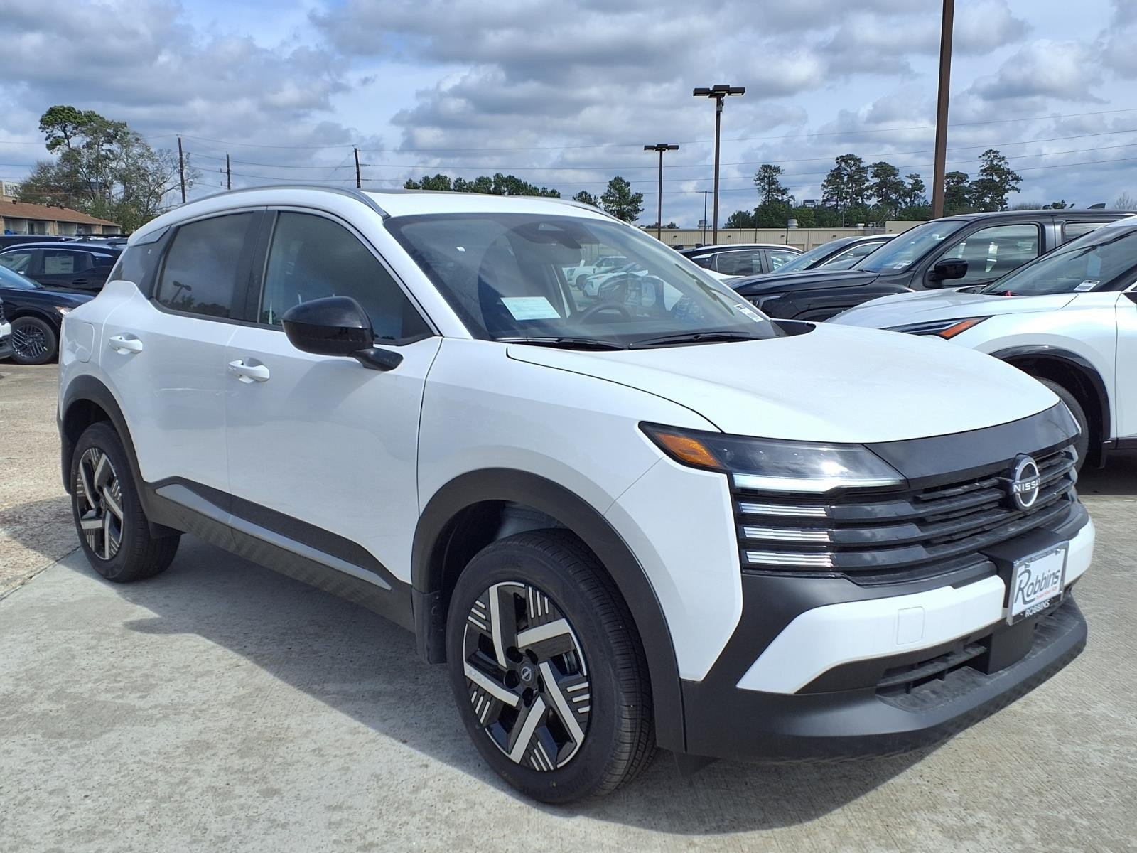 2026 Nissan Kicks SV White at Robbins Nissan
