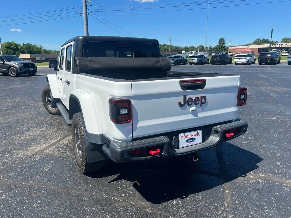 Used 2020 Bright White Clearcoat Jeep Rubicon image 5