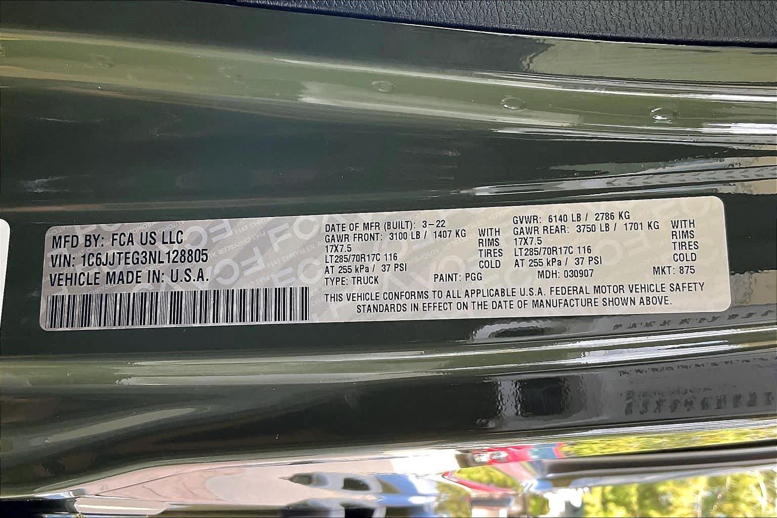 Used 2022 Sarge Green Clearcoat Jeep Mojave image 35