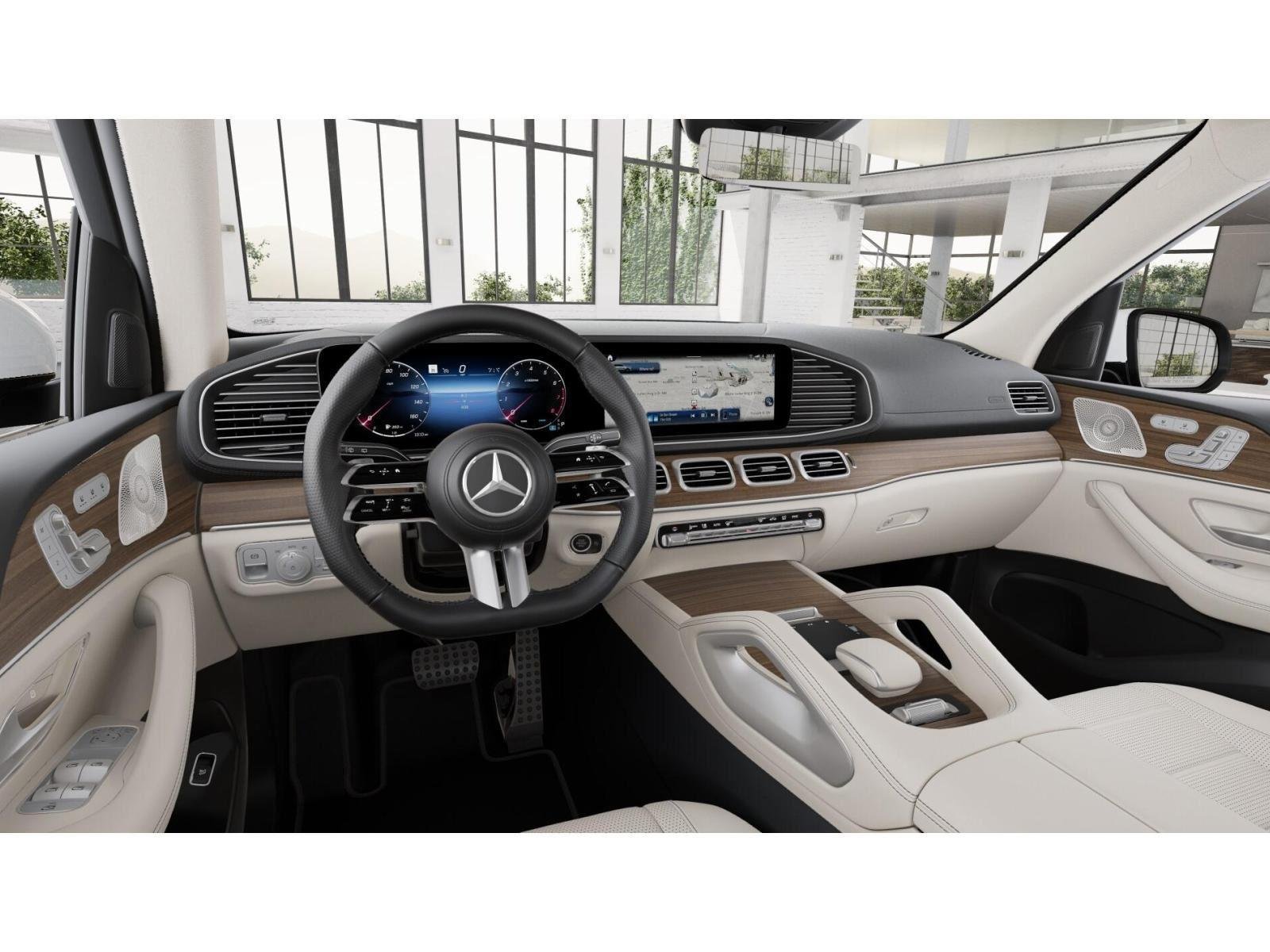 New 2026 Polar White Mercedes-Benz GLS450 image 3