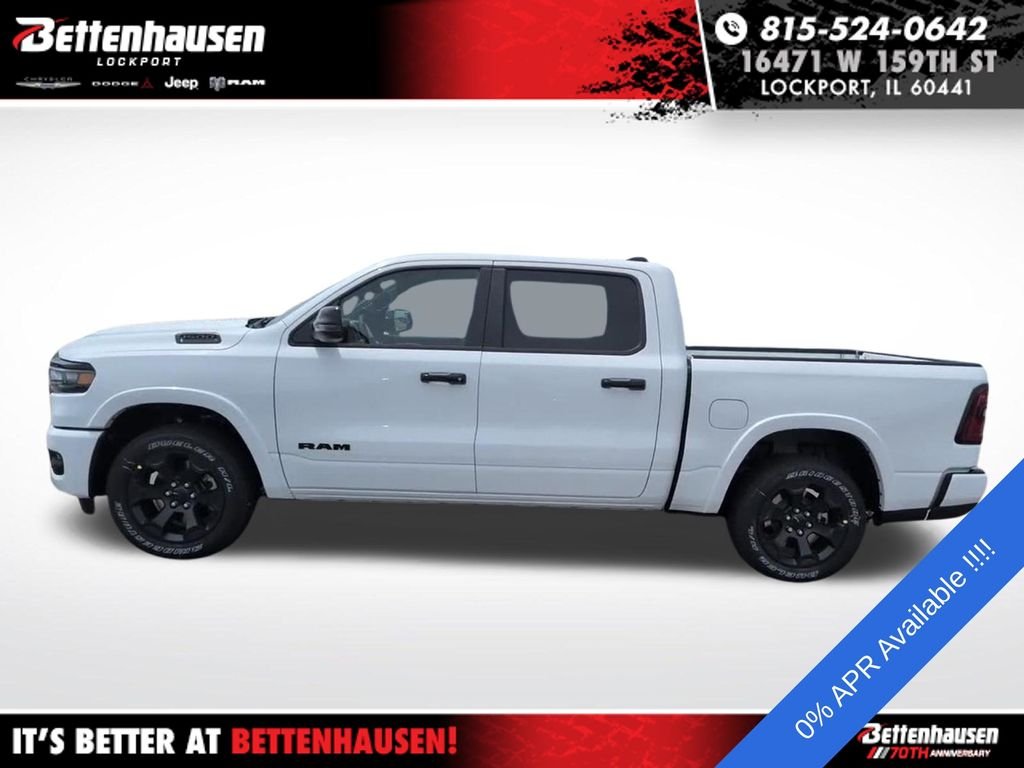 New 2026 Bright White Clear-Coat Exterior Paint RAM Big Horn image 15