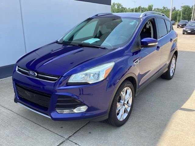 Used 2016 Blue Ford Titanium image 2
