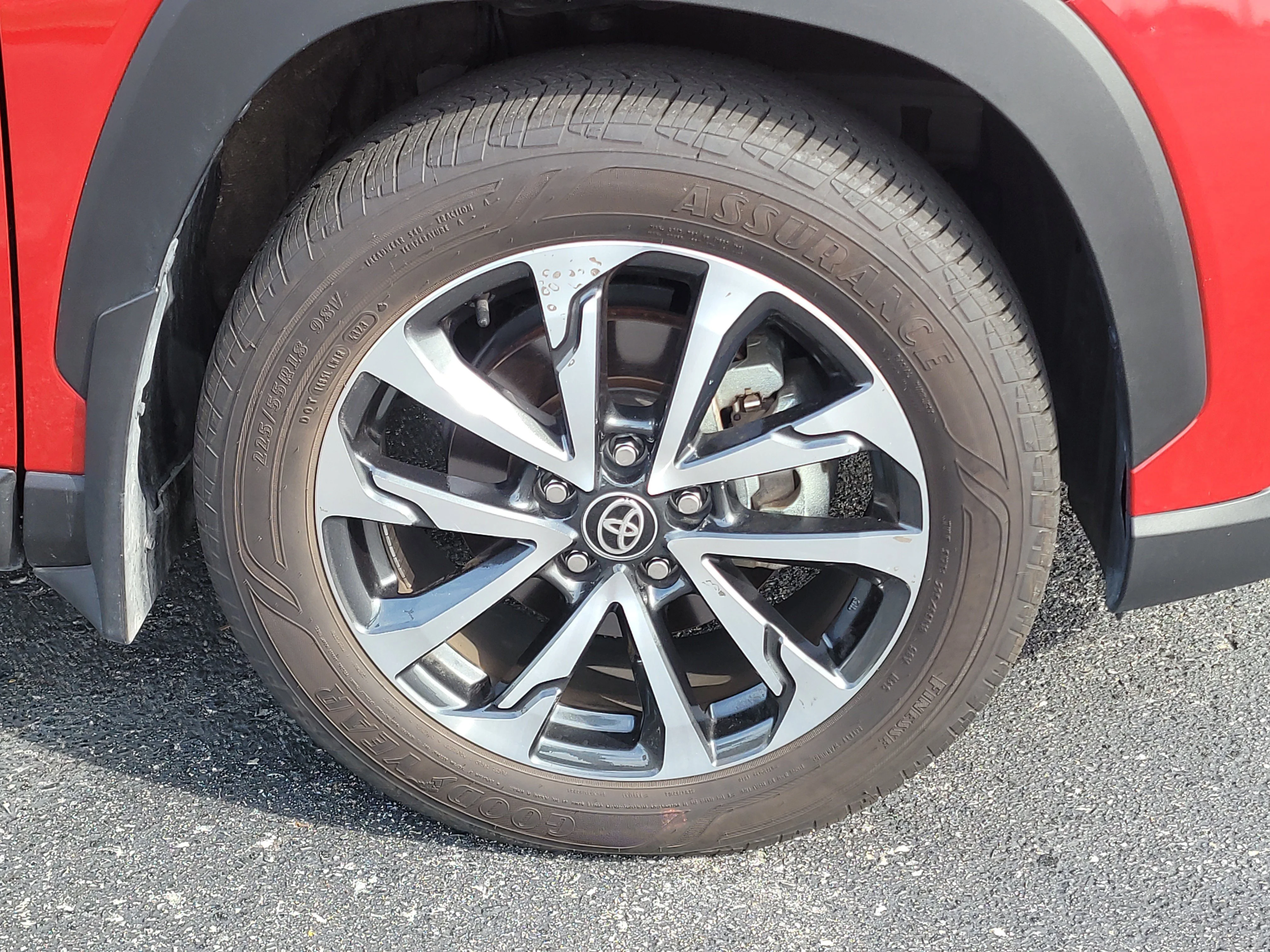 Certified Used 2024 Barcelona Red Metallic Toyota XLE image 9