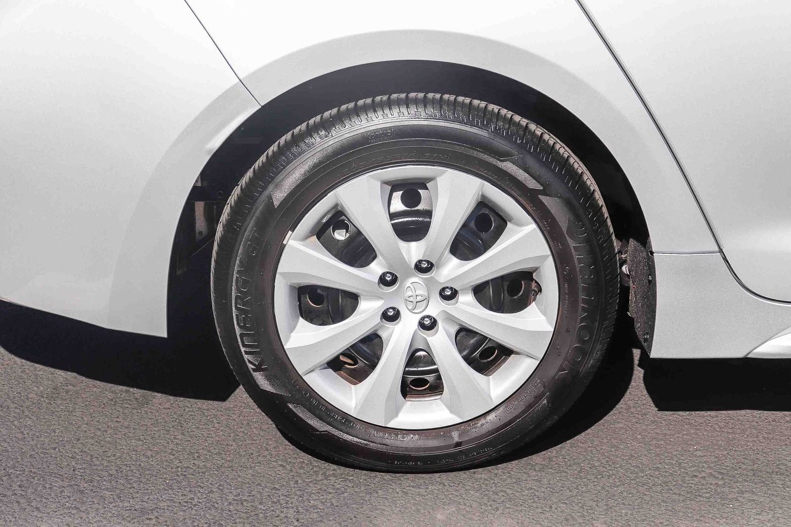 Certified Used 2024 Classic Silver Metallic Toyota LE image 9