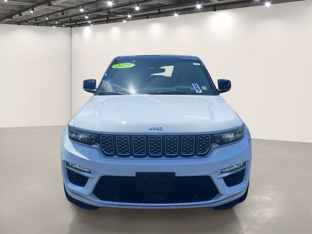 Used 2025 Bright White Clearcoat Jeep Summit Reserve image 2