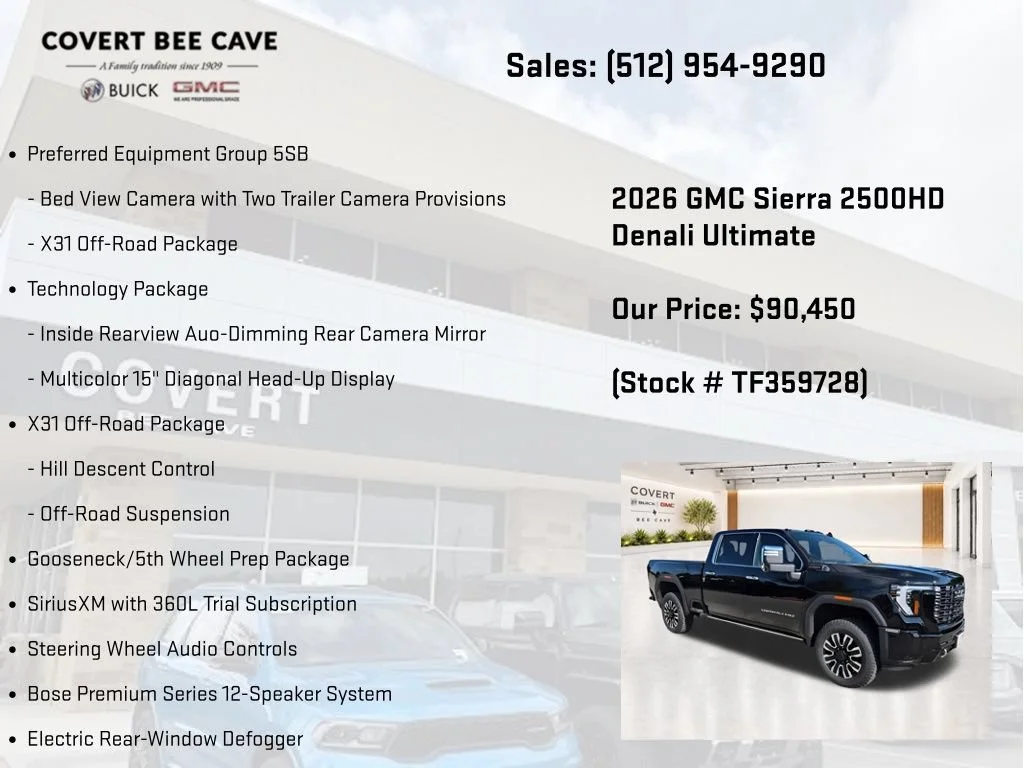 2026 GMC Sierra 2500HD Denali Ultimate - Photo 25