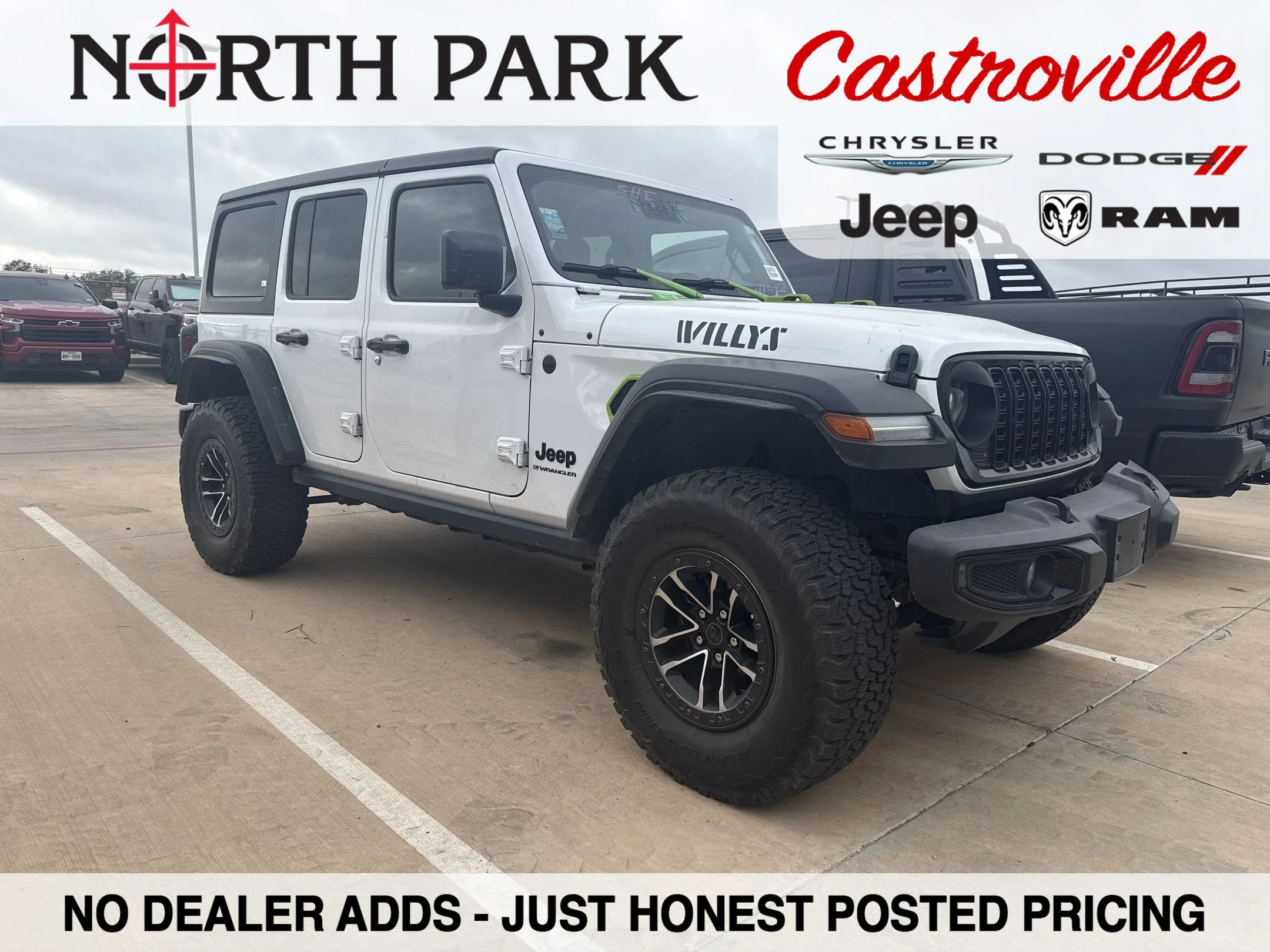 Used 2024 White Jeep Sport image 1