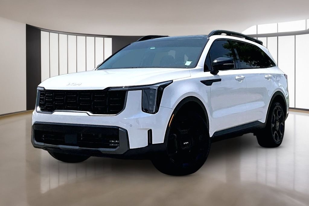 Used 2024 White Kia X-Line EX image 1