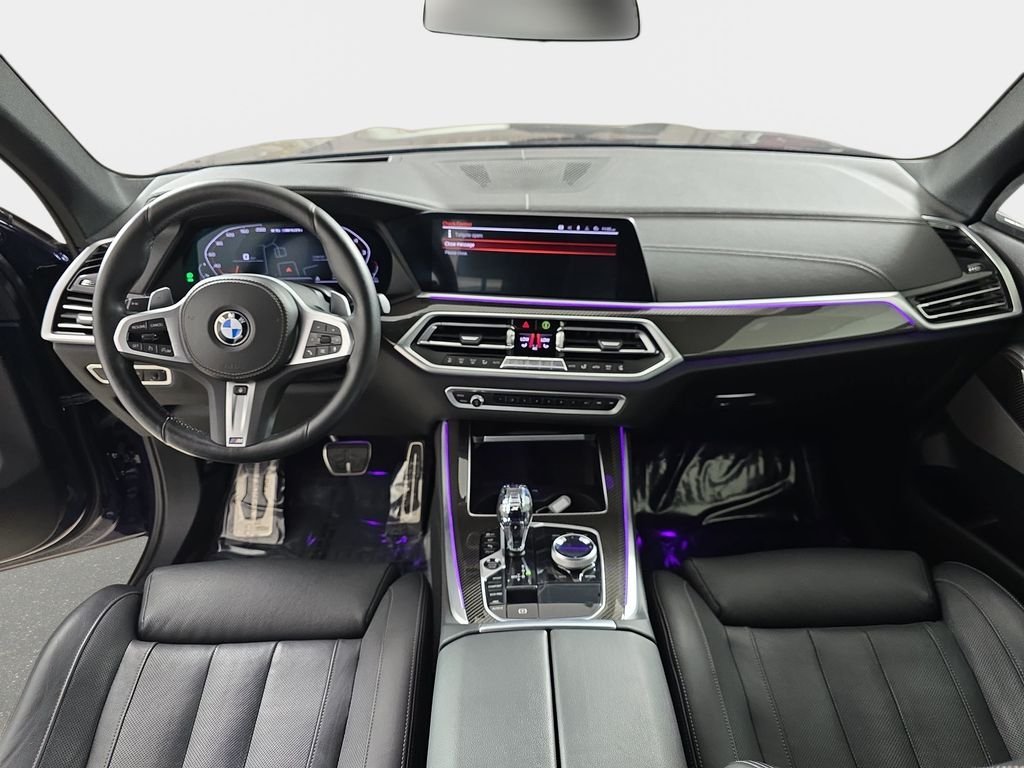 Used 2022 Tanzanite Blue II Metallic BMW M50i image 14