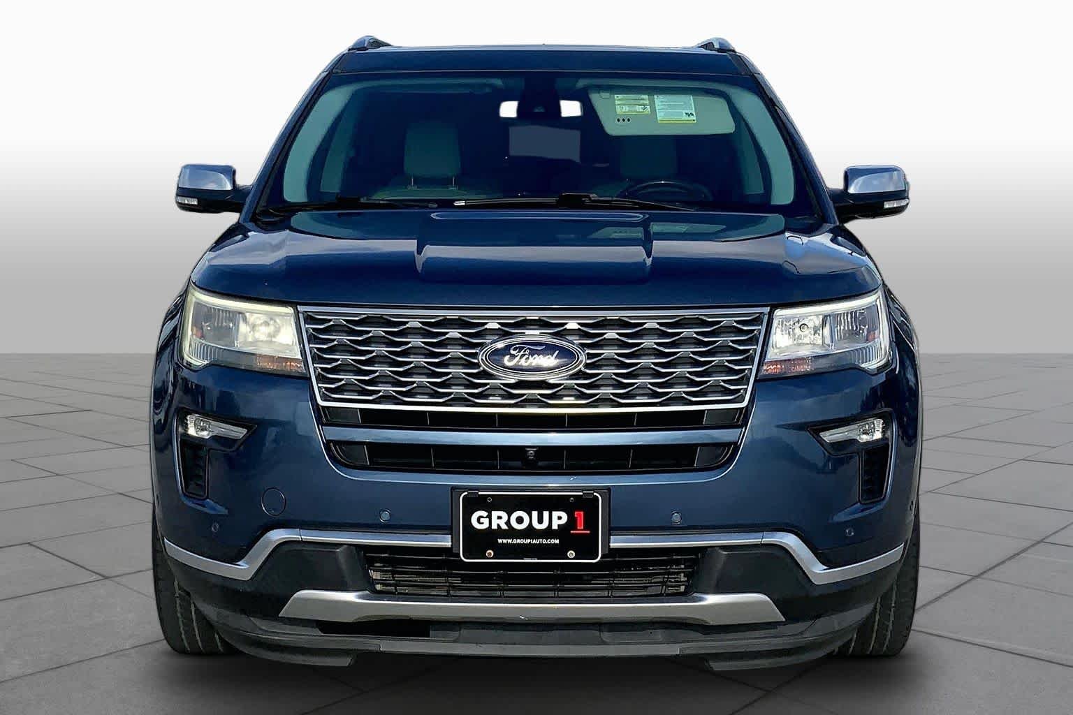 Used 2019 Blue Ford Platinum image 4