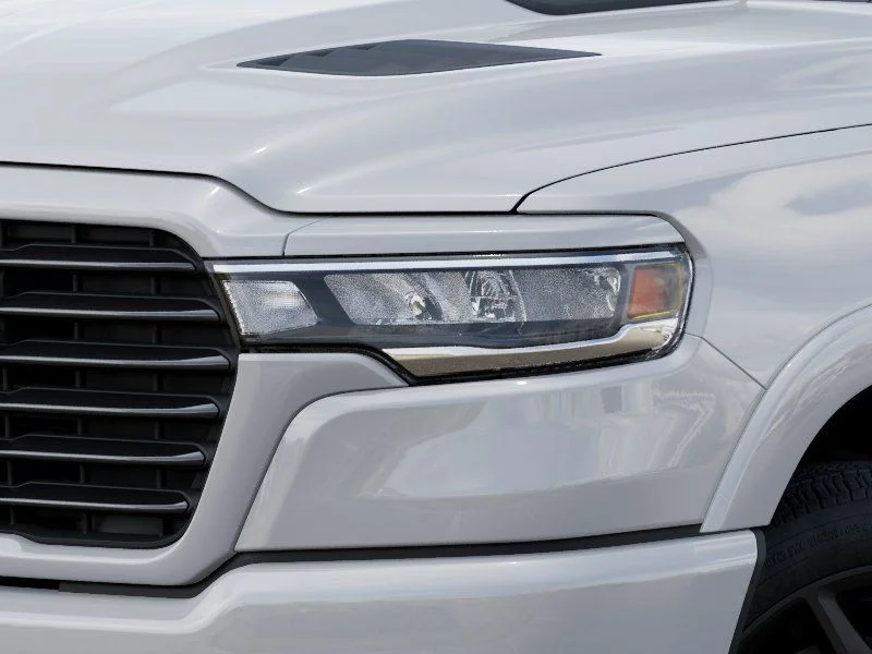 New 2026 Bright White Clear-Coat Exterior Paint RAM Laramie image 10