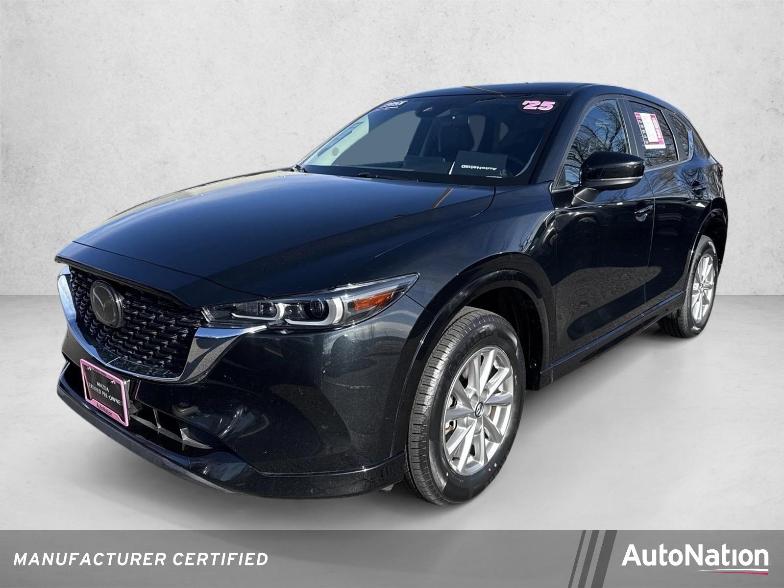 Certified Used 2025 Jet Black Mica Mazda 2.5 S Select Package image 1