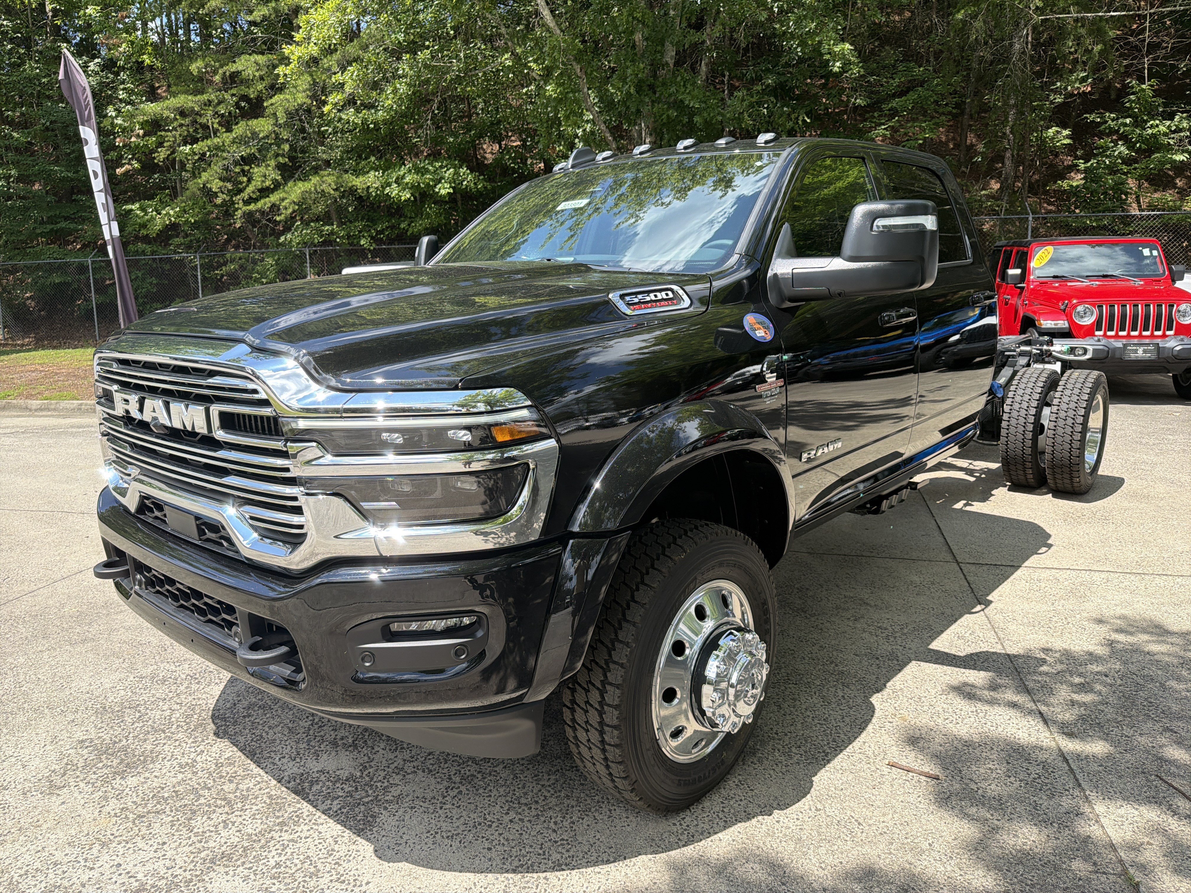 New 2026 Diamond Black Crystal Pearlcoat RAM Big Horn image 3