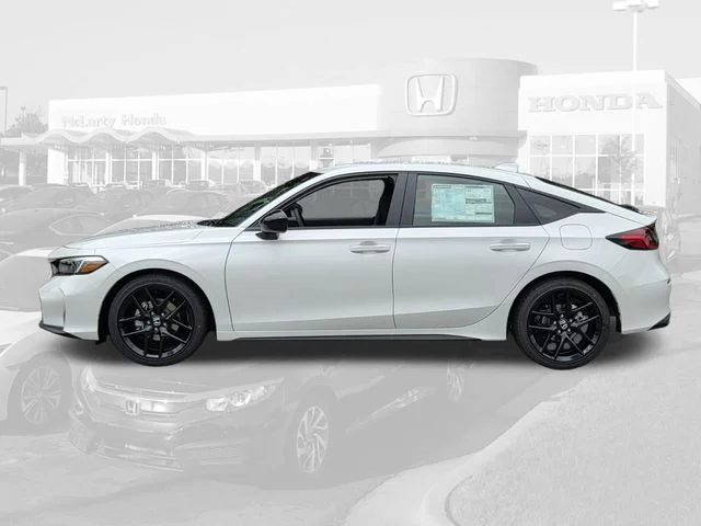 New 2026 Platinum White Pearl Honda Sport image 2
