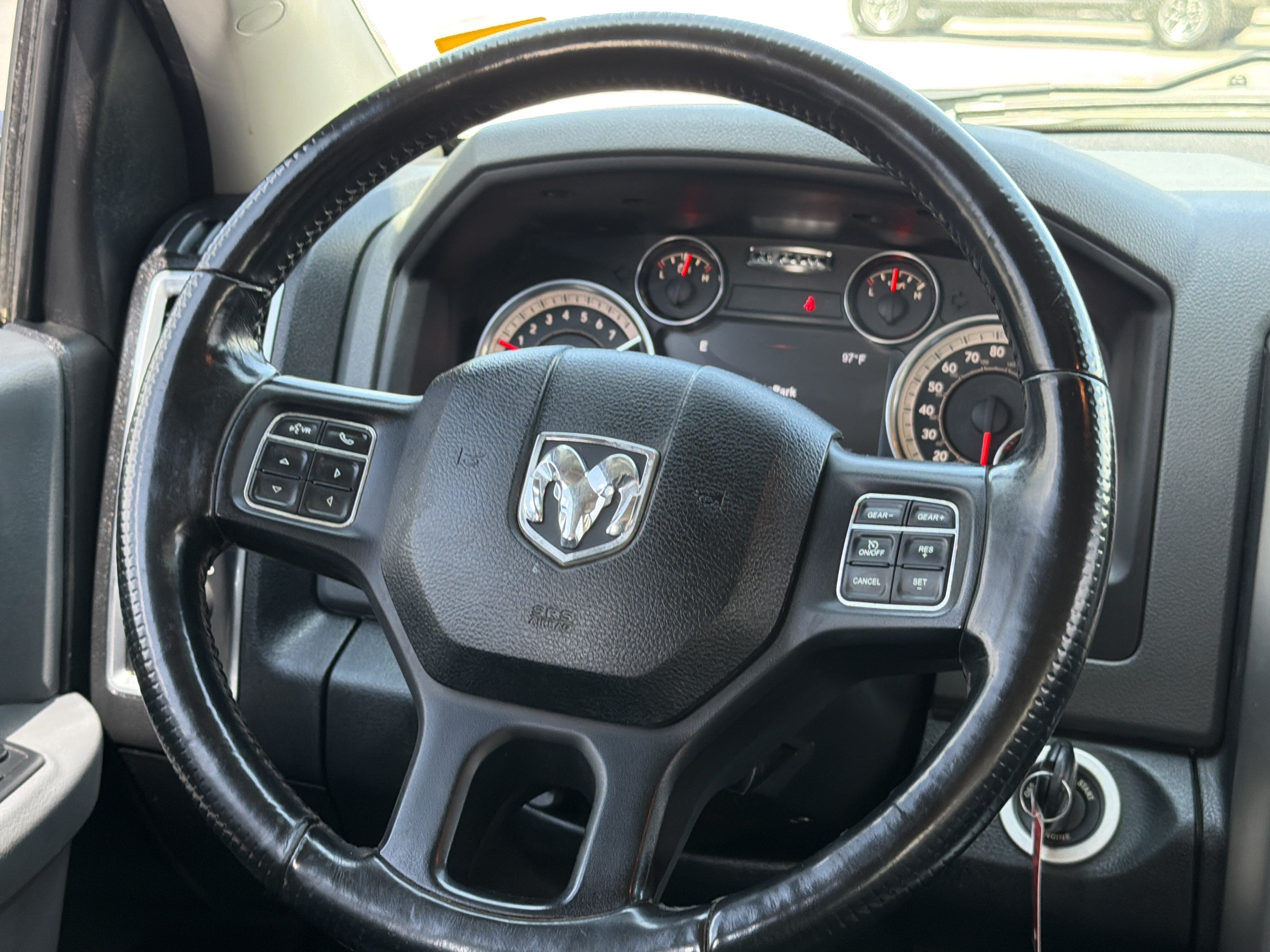 Used 2018 Bright White Clearcoat Ram Big Horn image 24