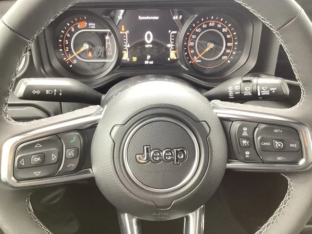 New 2026 Bright White Clearcoat Jeep 4-DOOR SAHARA image 13