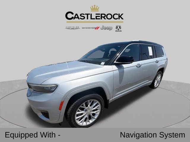 Used 2021 Silver Jeep Summit image 1