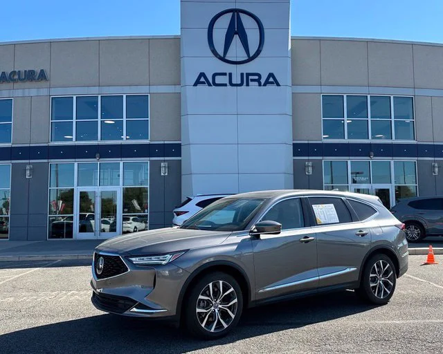 Used 2024 Liquid Carbon Metallic Acura SH-AWD TECH image 26