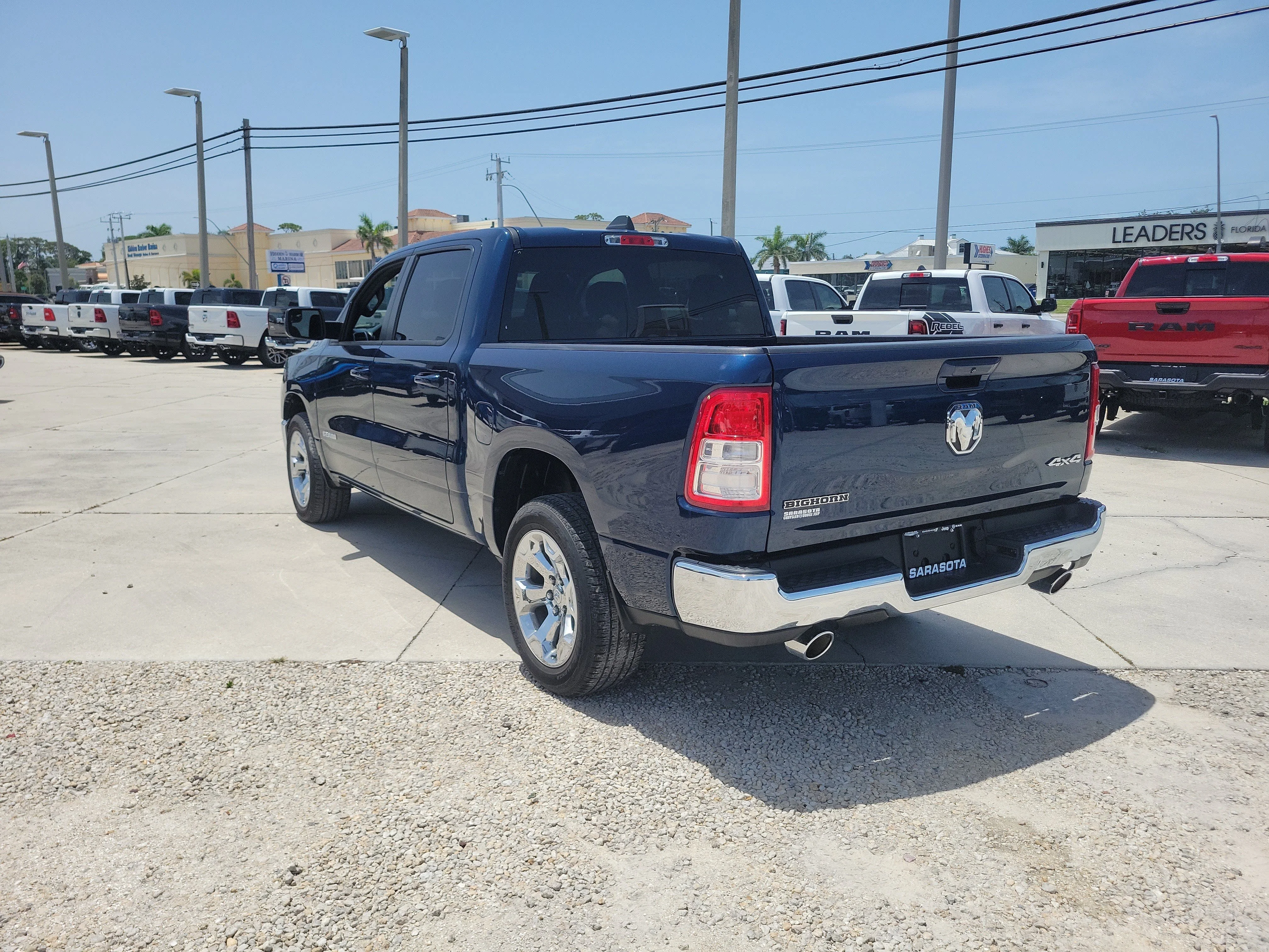 Used 2022 Patriot Blue Pearlcoat Ram Big Horn image 13