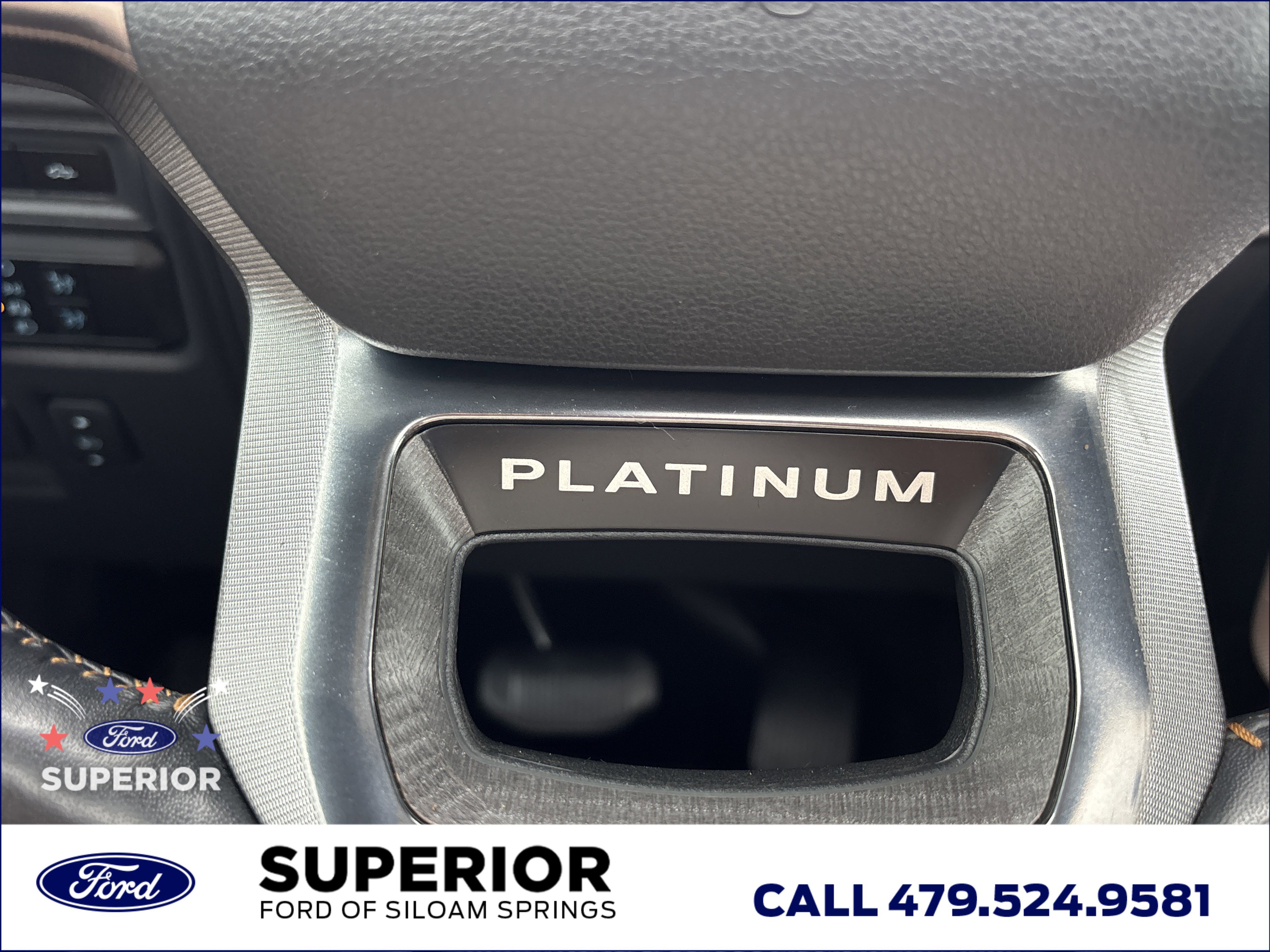 Used 2023 Star White Metallic Tri-Coat Ford Platinum 4WD image 35