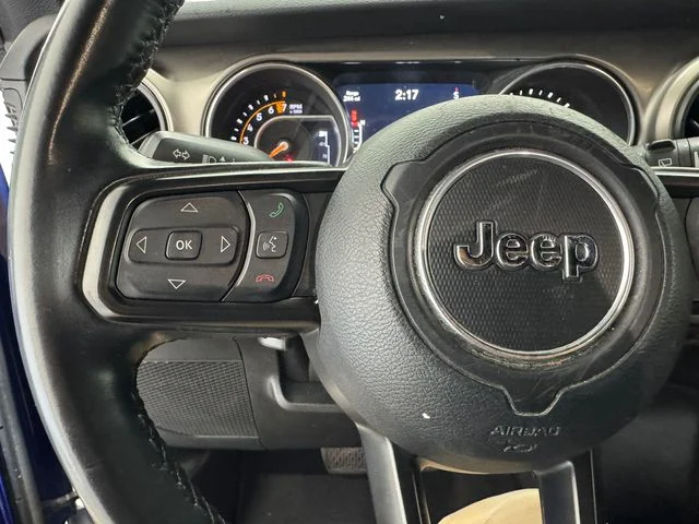 Used 2020 Ocean Blue Metallic Clearcoat Jeep Unlimited Sport S image 24