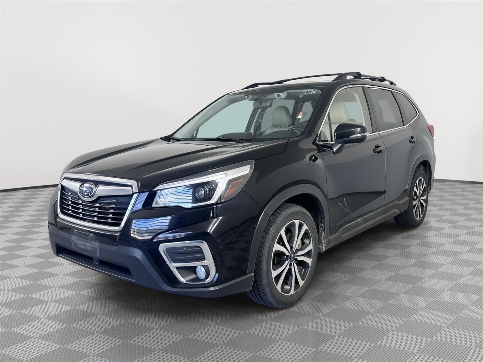 Used 2021 Crystal Black Silica Subaru Limited image 3