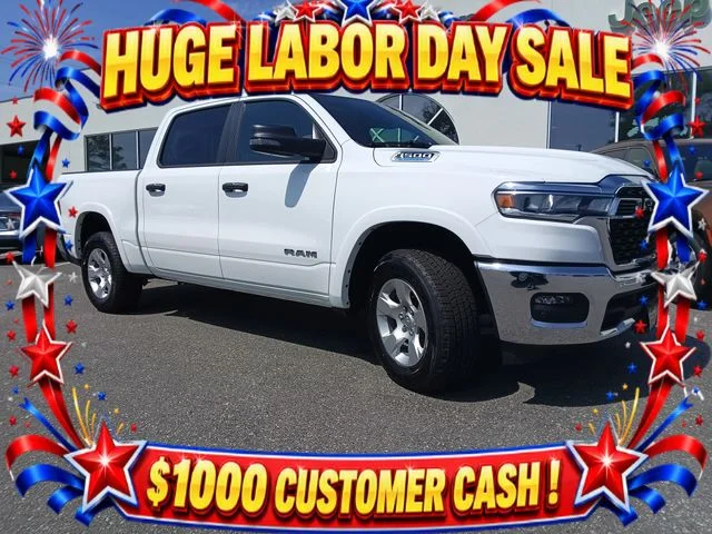 New 2026 Bright White Clearcoat RAM Big Horn/Lone Star image 1