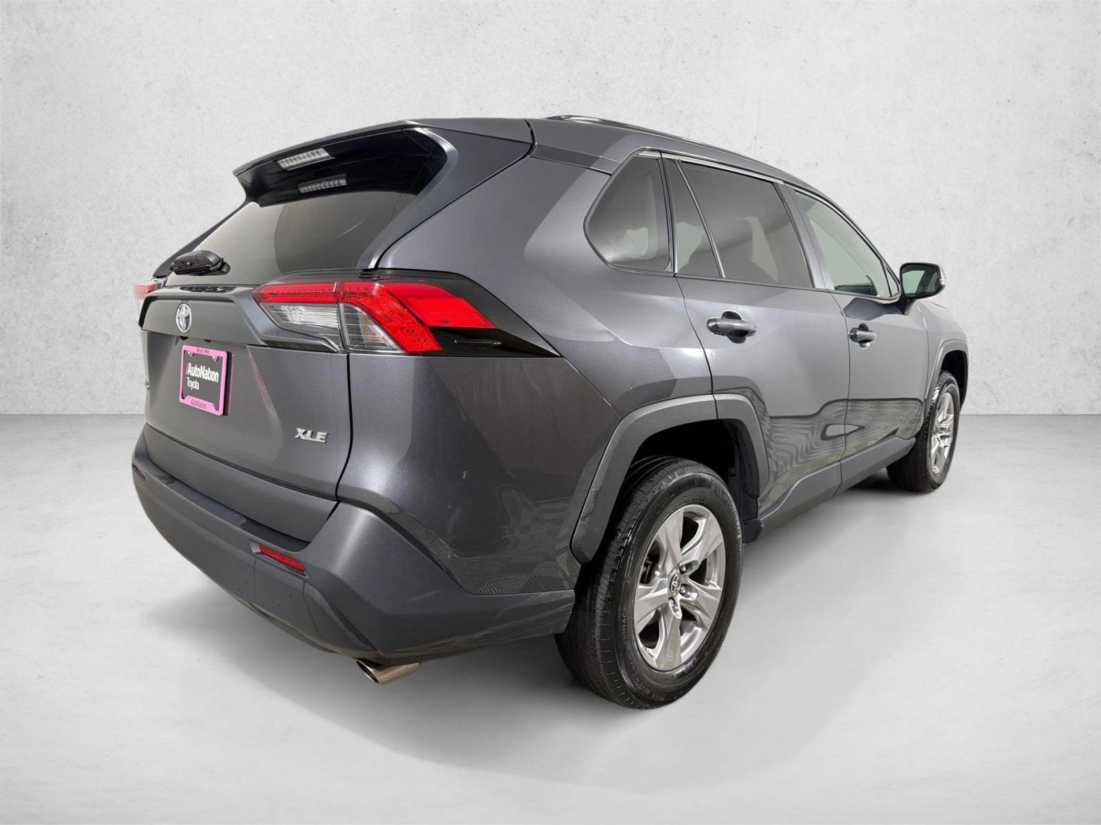 Used 2025 Magnetic Gray Metallic Toyota XLE image 3