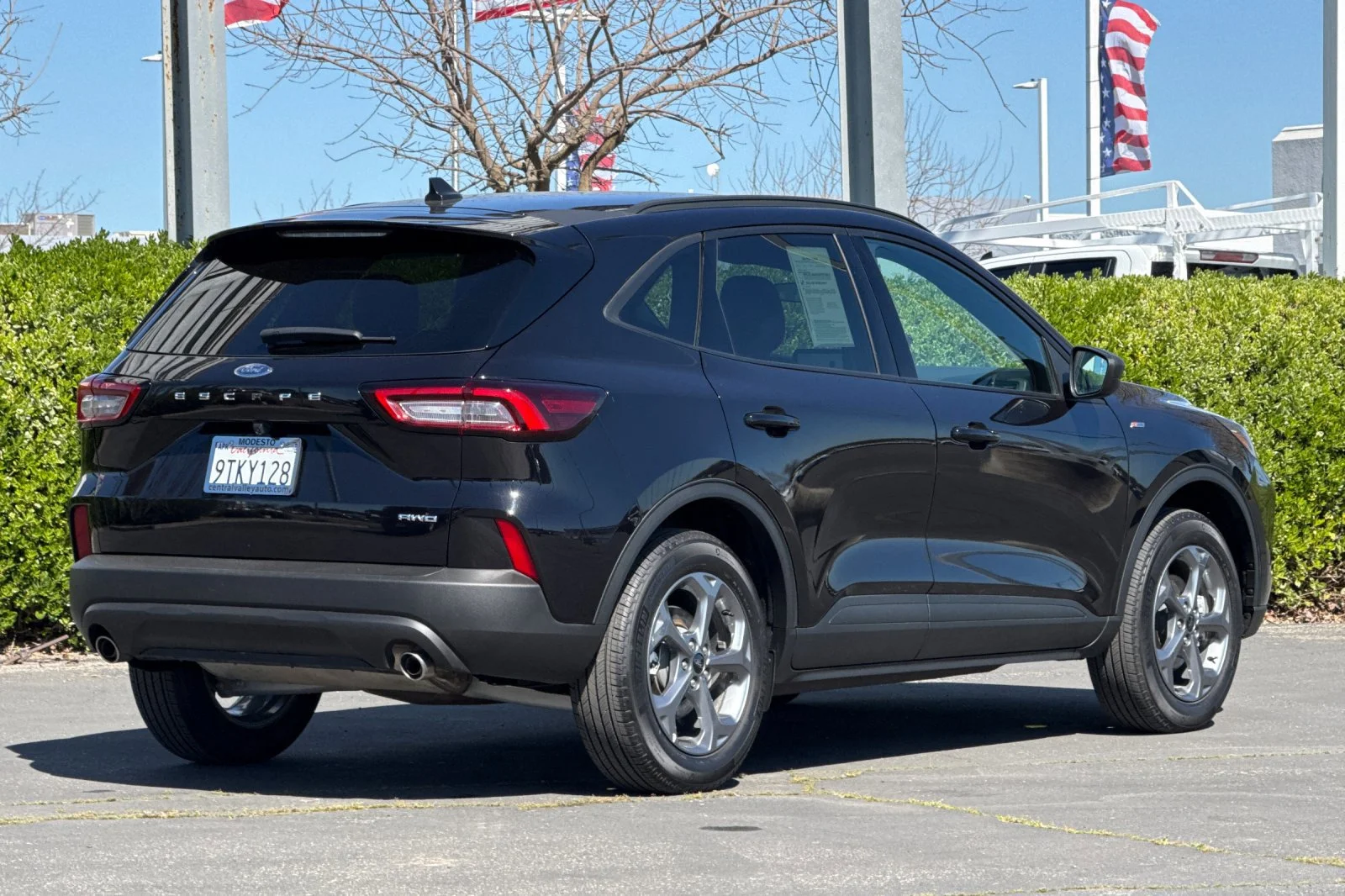 Used 2025 Black Metallic Ford ST-Line image 4