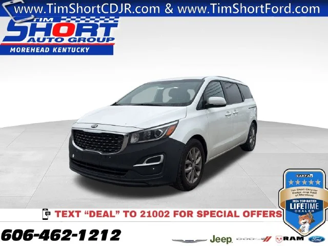 Used 2021 White Kia EX image 1