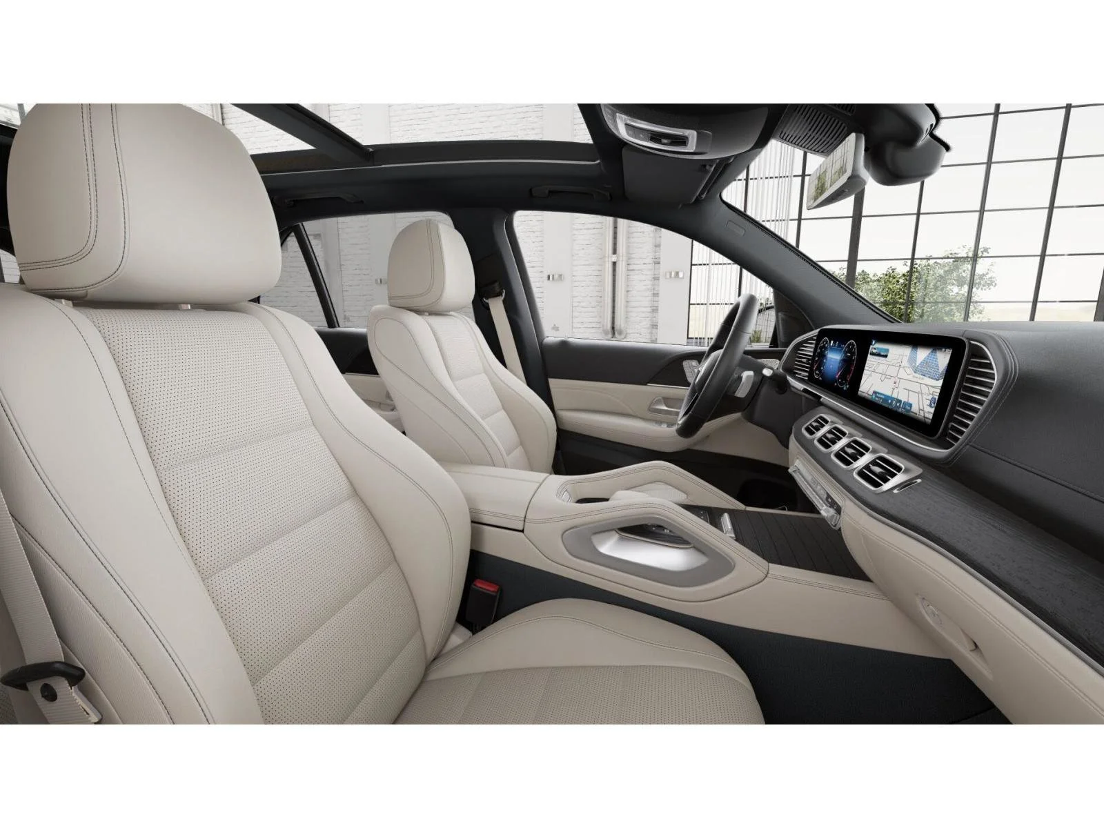 New 2026 MOONLIGHT WHITE Mercedes-Benz GLE 450 image 4