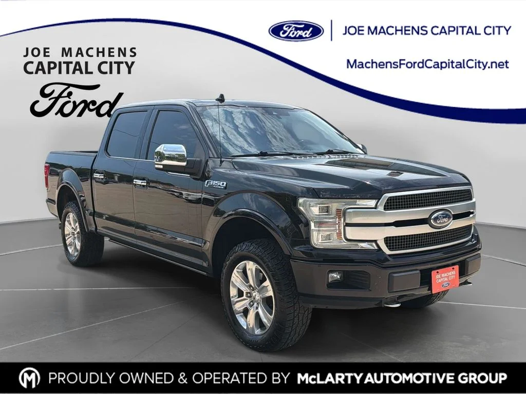 Used 2019 Black Ford Platinum image 1