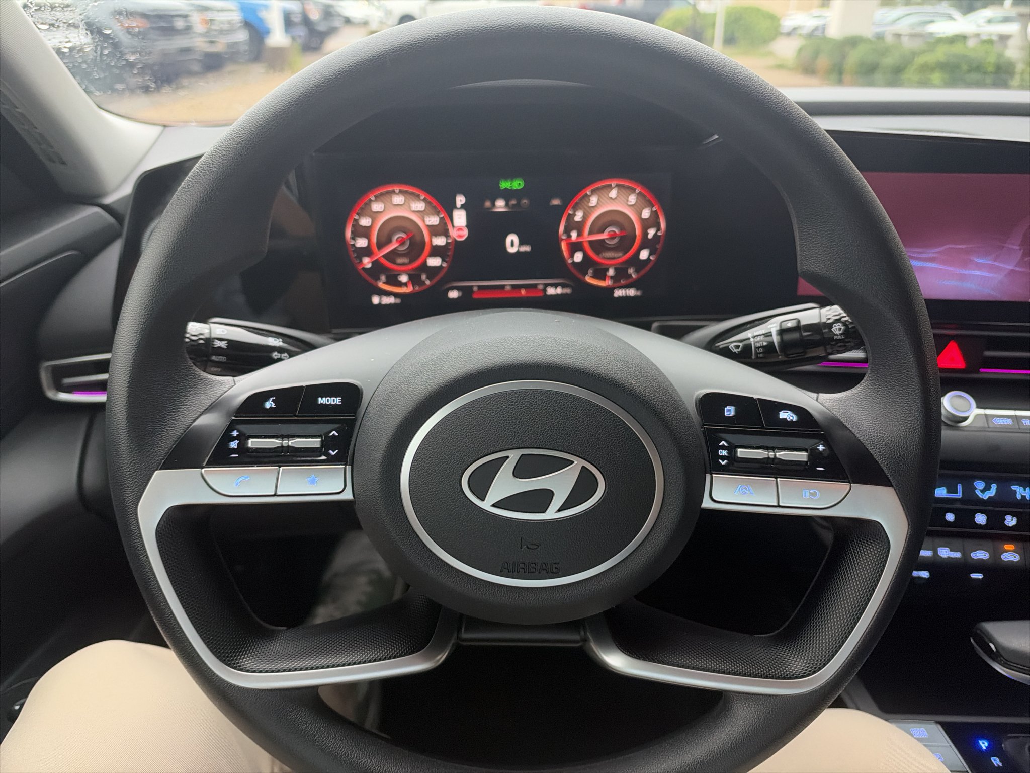 Used 2024 Ultimate Red Hyundai SEL image 14