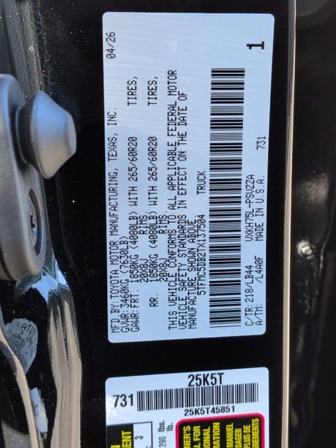 2026 Toyota Tundra 1794 Edition - Photo 44