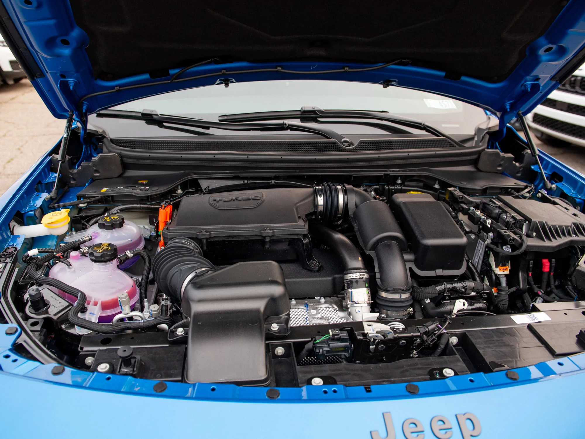 New 2026 Blue Jeep Base * Hybrid image 8