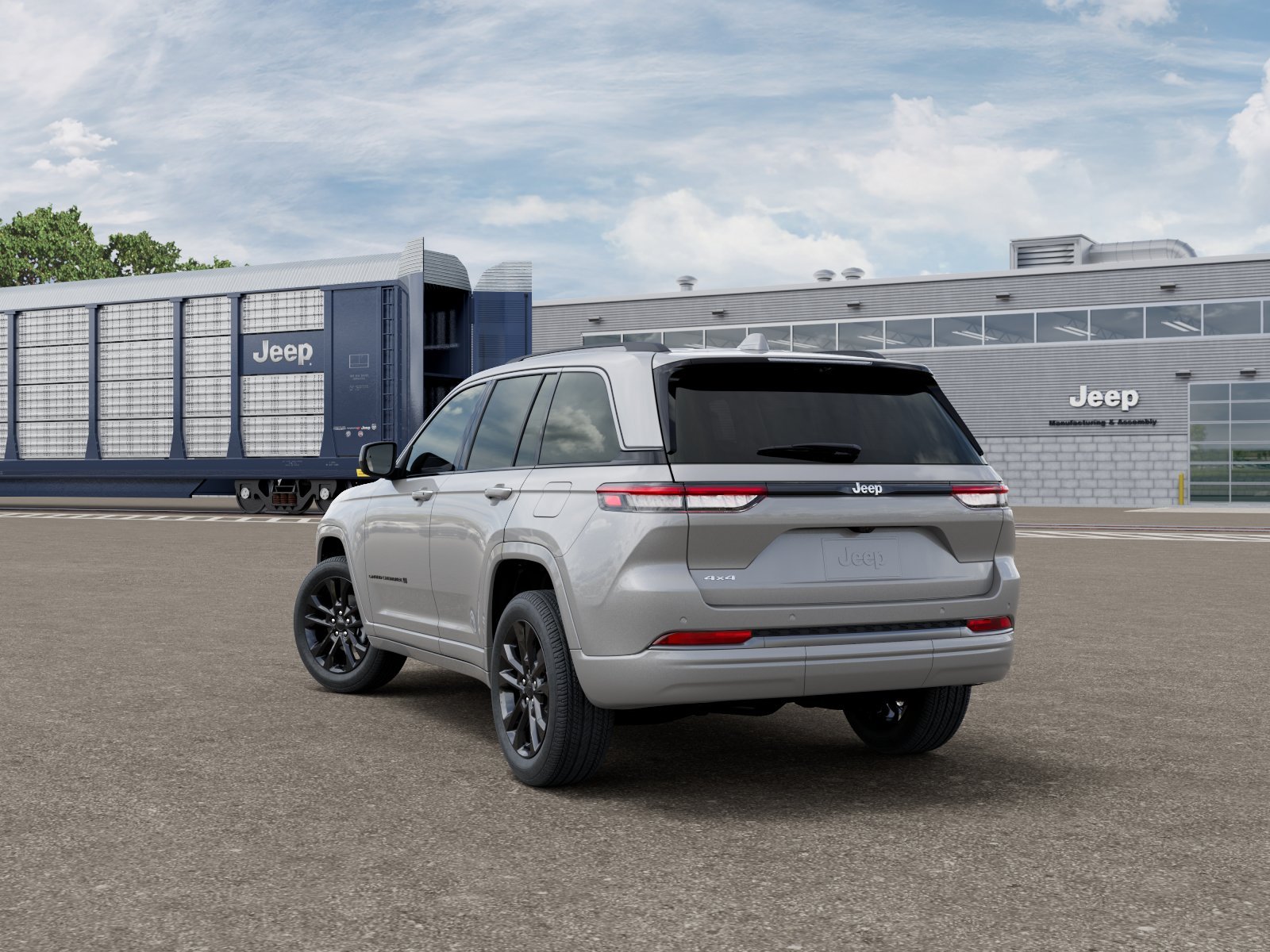 New 2026 Silver Zynith Exterior Paint Jeep Limited image 3