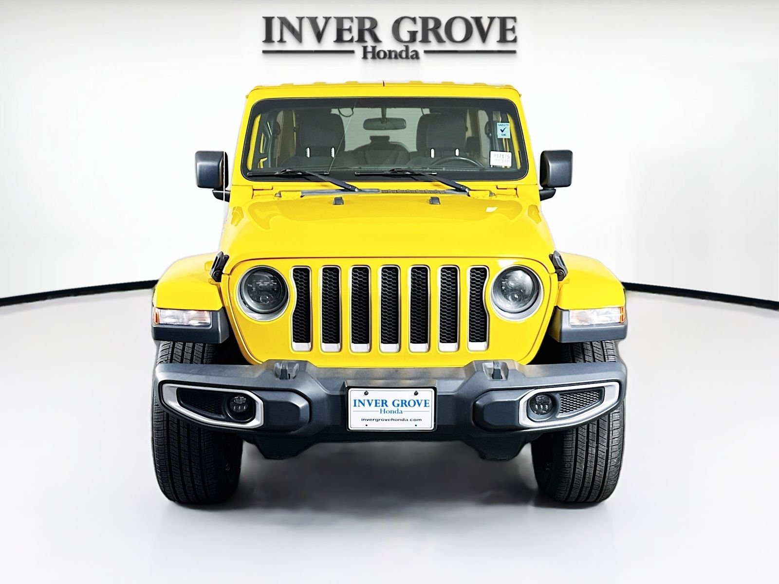 Used 2019 Jeep Wrangler Unlimited Sahara with VIN 1C4HJXEG5KW657973 for sale in Inver Grove Heights, Minnesota