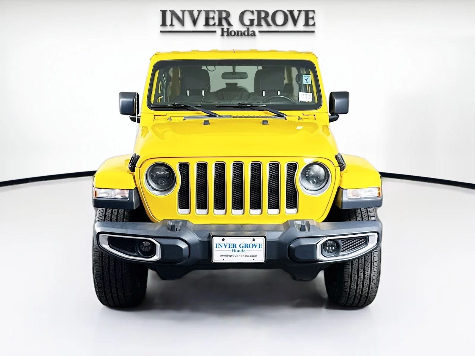 Used 2019 Jeep Wrangler Unlimited Sahara with VIN 1C4HJXEG5KW657973 for sale in Inver Grove Heights, Minnesota