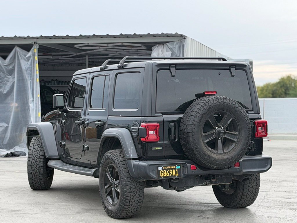 Used 2020 Black Clearcoat Jeep Unlimited Sport Altitude image 2