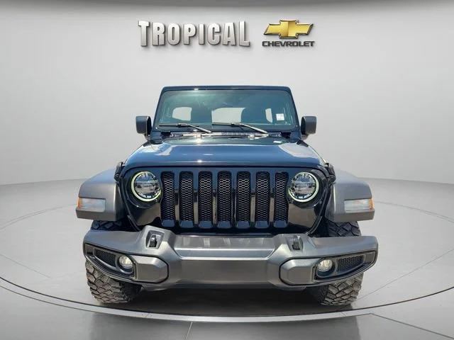 Used 2022 Black Jeep Unlimited Willys image 8