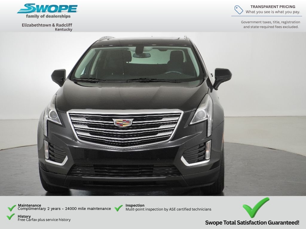 Used 2017 Stellar Black Metallic Cadillac Luxury FWD image 8