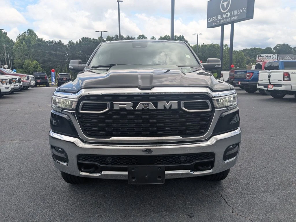 Used 2025 Diamond Black Crystal Pearlcoat Ram Lone Star image 2