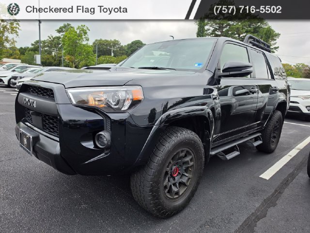 Used 2023 Midnight Black Metallic Toyota TRD Pro image 1