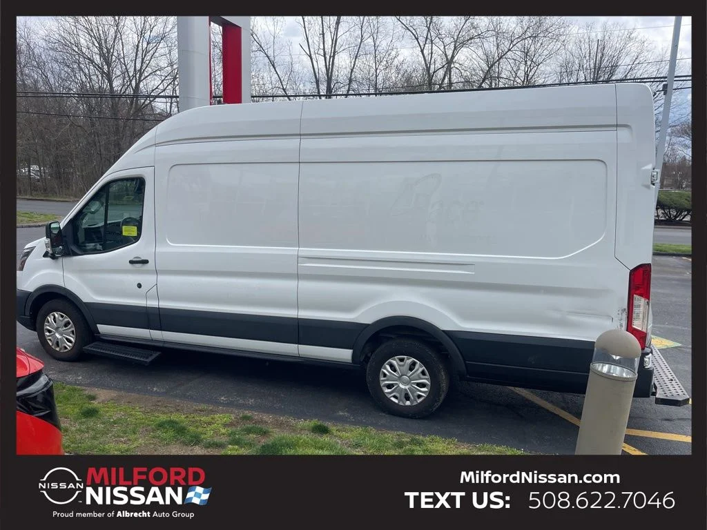 Used 2022 Ford E-Transit Cargo Van Base with VIN 1FTBW3XK2NKA26756 for sale in Milford, MA